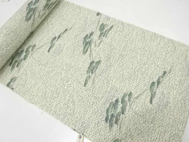 JAPANESE KIMONO / ANTIQUE BOLT FOR KIMONO / PINE